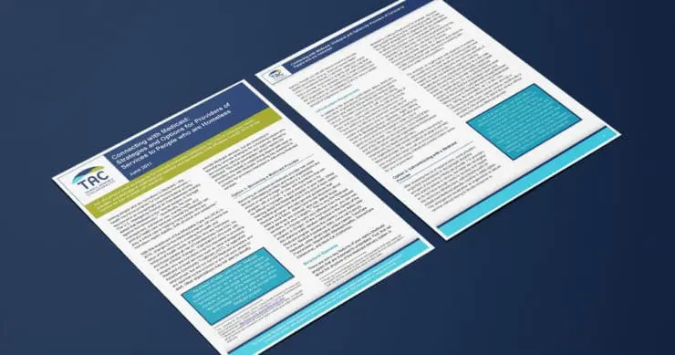 Connecting with Medicaid: Strategies and Options for Providers of Services to People who are Homeless, June 2011