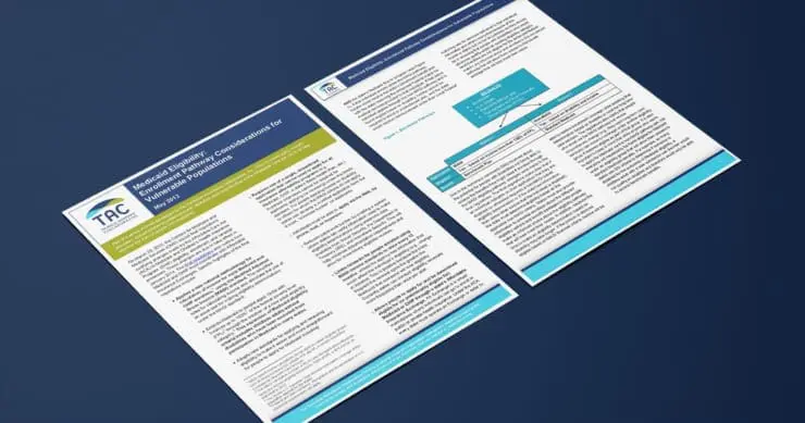 Medicaid Eligibility: Enrollment Pathway Considerations for Vulnerable Populations, May 2012